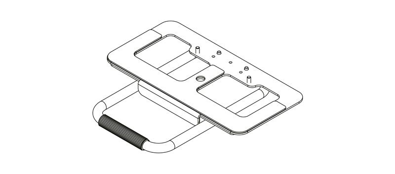 K-Bar Camera Bracket 摄像机（条形音箱）支架